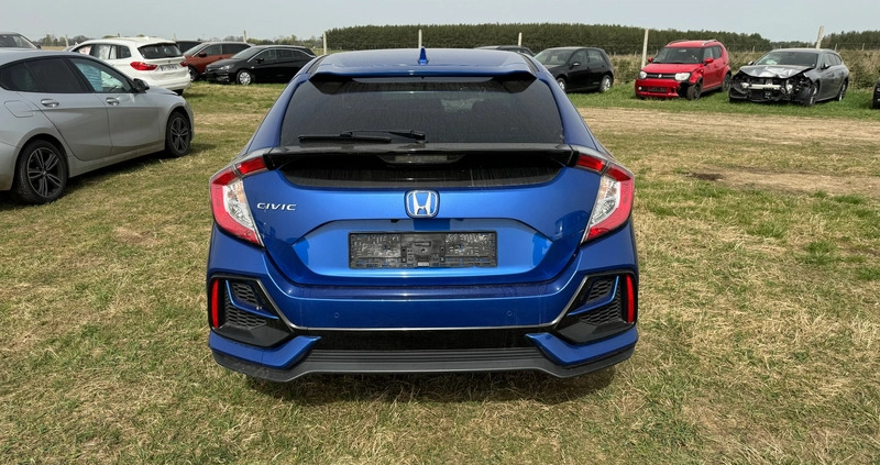 Honda Civic cena 33799 przebieg: 19074, rok produkcji 2021 z Rybnik małe 301